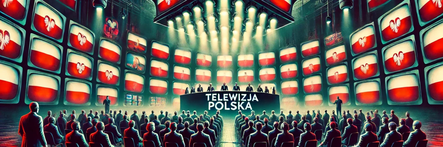 wiec propagandowy w telewizji polskiej