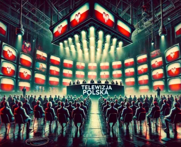 wiec propagandowy w telewizji polskiej